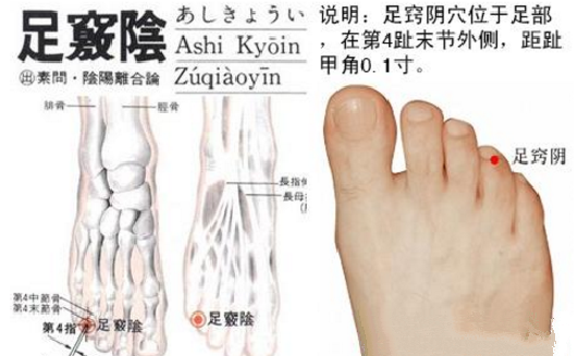 足竅陰穴的圖片