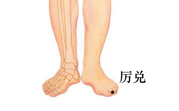 按摩厲兌穴的好處