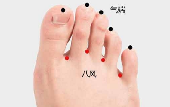 八風(fēng)穴的功效與作用