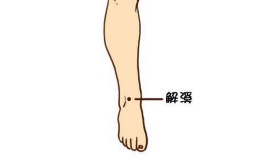 解溪穴的功效與作用
