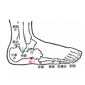 金門穴的準(zhǔn)確位置及按摩