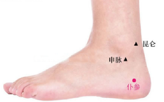 仆參穴的按摩方法