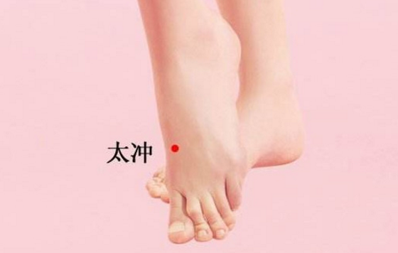 按摩太沖穴的好處