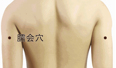 臑會穴準(zhǔn)確位置
