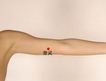 青靈穴示意圖