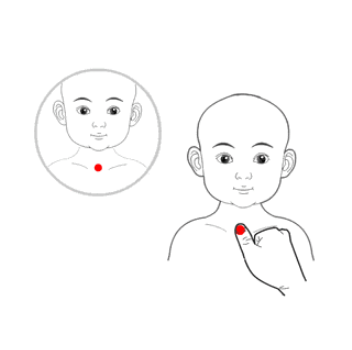 中醫(yī)推薦：按摩找準(zhǔn)天突穴幫你輕松成就“錐子臉”！