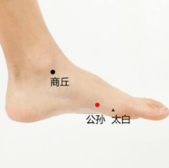 胃不舒服怎么辦？中醫(yī)教你按摩人體自帶的“胃動(dòng)力藥”公孫穴健脾和胃！