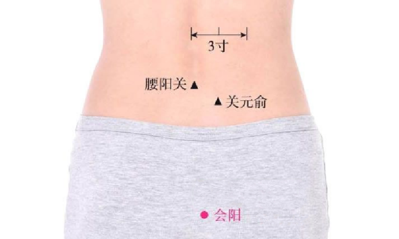 會陽穴的按摩方法