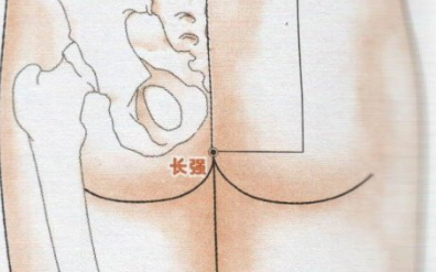 長強穴的按摩方法