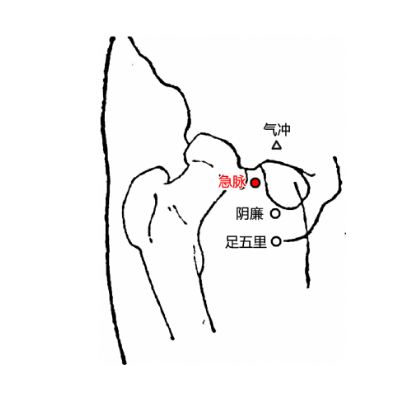 按摩急脈穴疼痛是怎么回