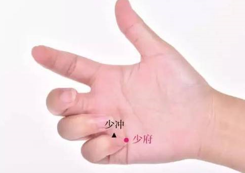按摩少府穴除毒素護(hù)心臟