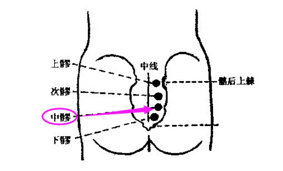 中髎穴的功效與作用