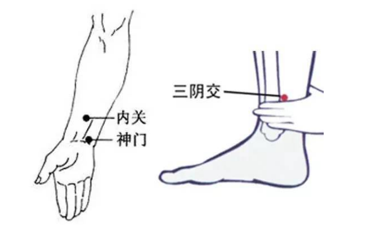 推按失眠穴