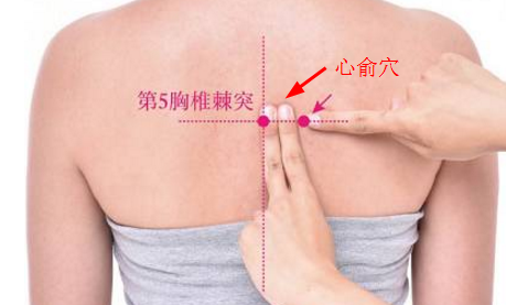 心俞穴主治疾病