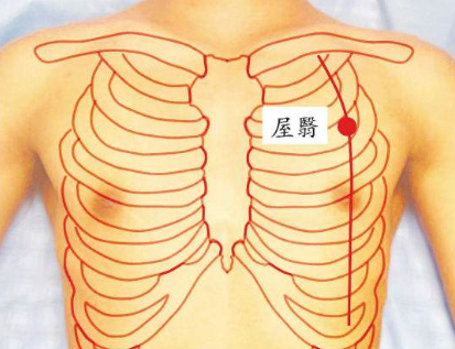 屋翳穴的功效與作用