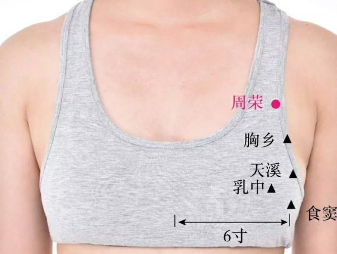 周榮穴的準(zhǔn)確位置