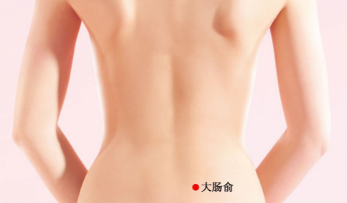 大腸俞穴的按摩方法