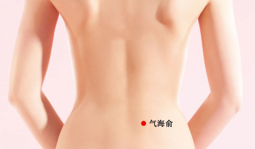 氣海俞穴位置