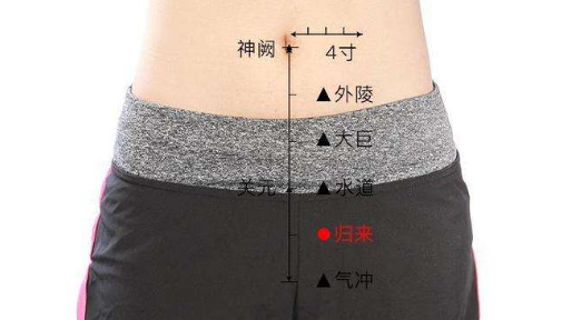 歸來穴穴位配伍